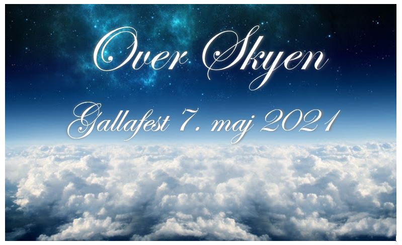 Logo for temaet til årets gallafest Over Skyen.