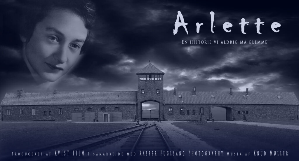 Filmplakat fra filmen: Arlette - en historie vi aldrig må glemme.