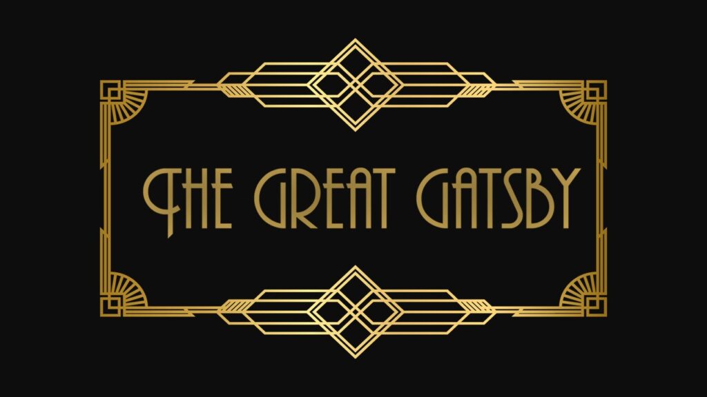Gallafest 2024 - The Great Gatsby dekorativt billede.